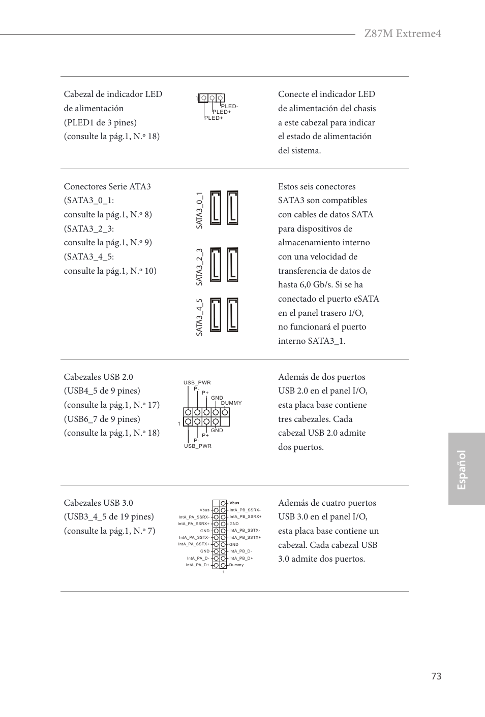 Español z87m extreme4 | ASRock Z87M Extreme4 User Manual | Page 75 / 175