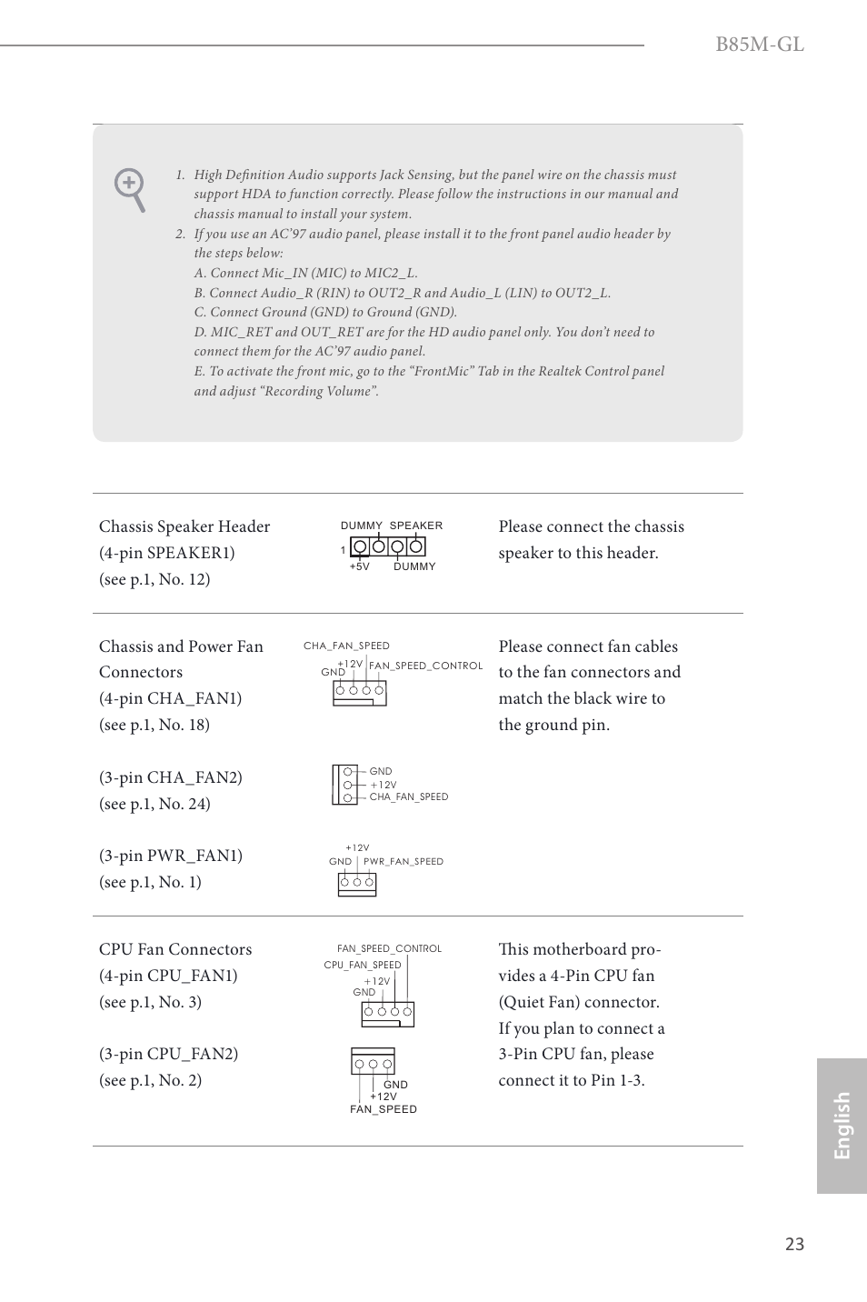B85m-gl, English | ASRock B85M-GL User Manual | Page 25 / 77