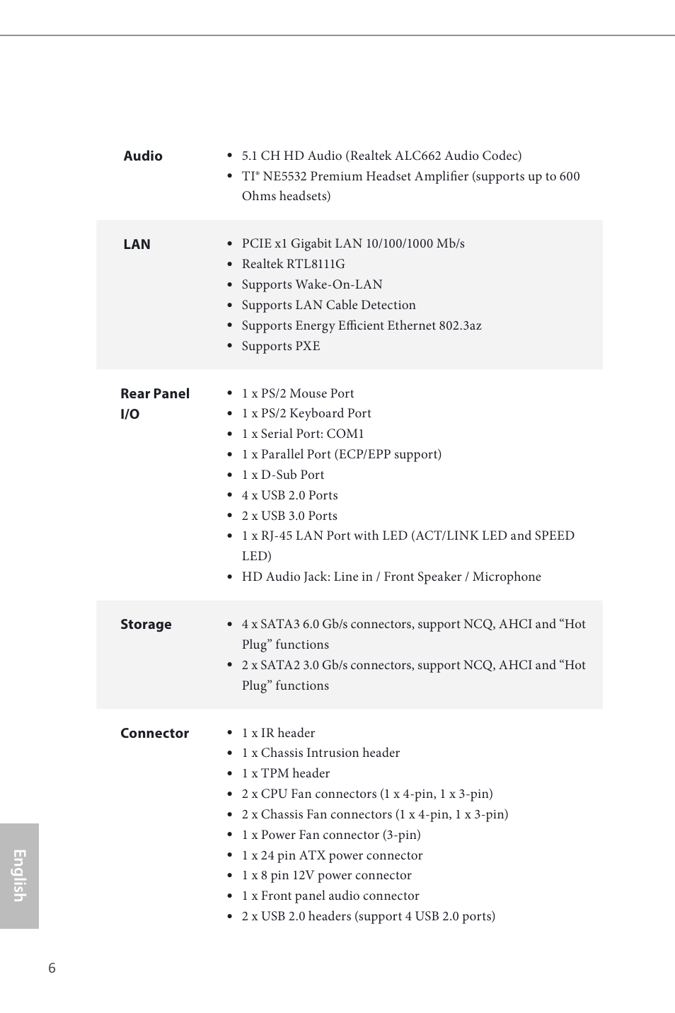 English | ASRock B85M-GL User Manual | Page 8 / 77