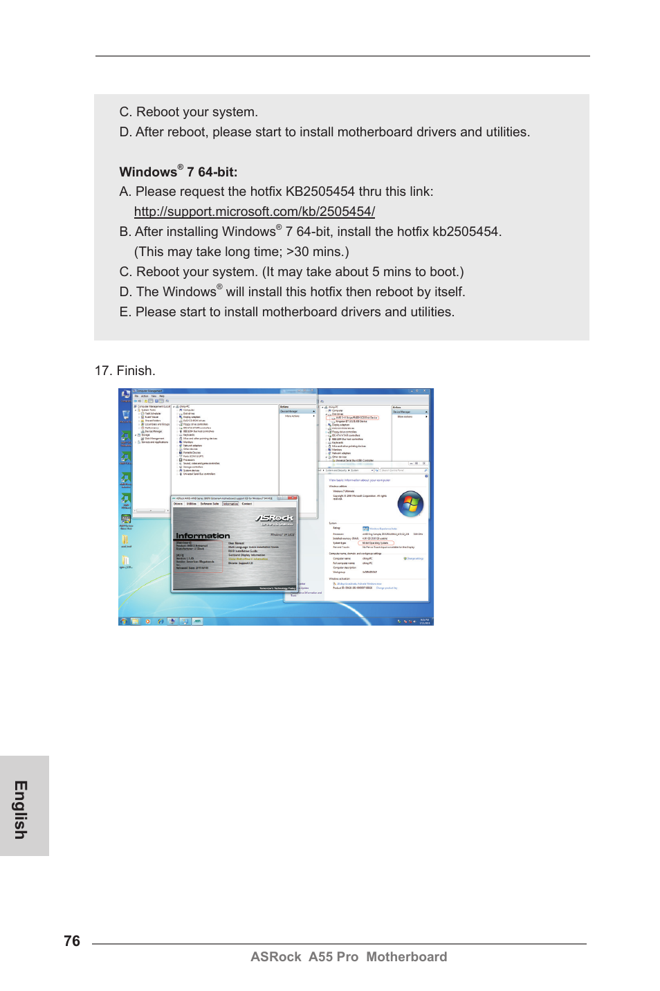 English | ASRock A55 Pro User Manual | Page 76 / 76