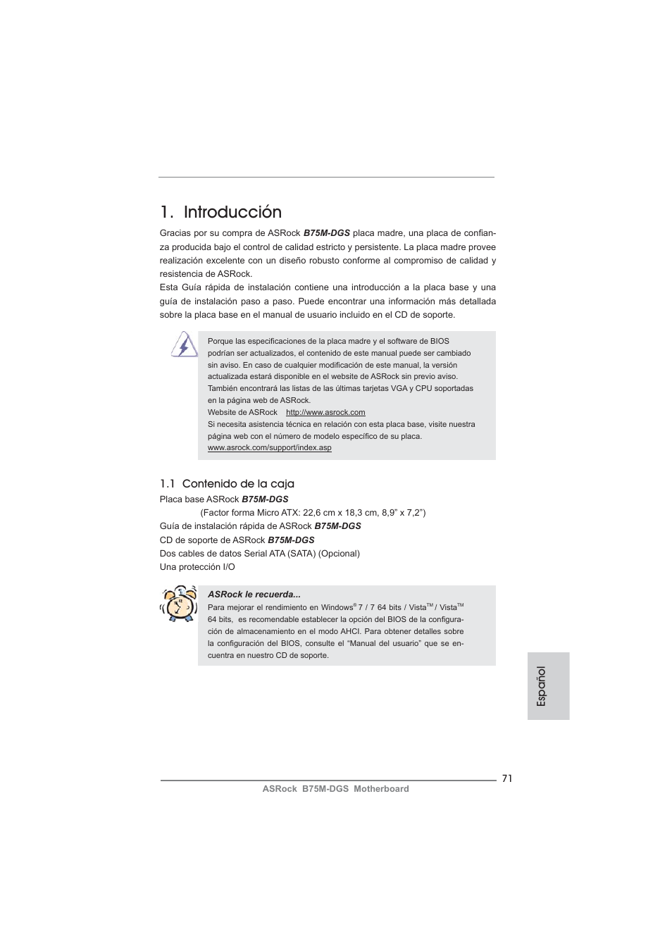 ASRock B75M-DGS User Manual | Page 71 / 185