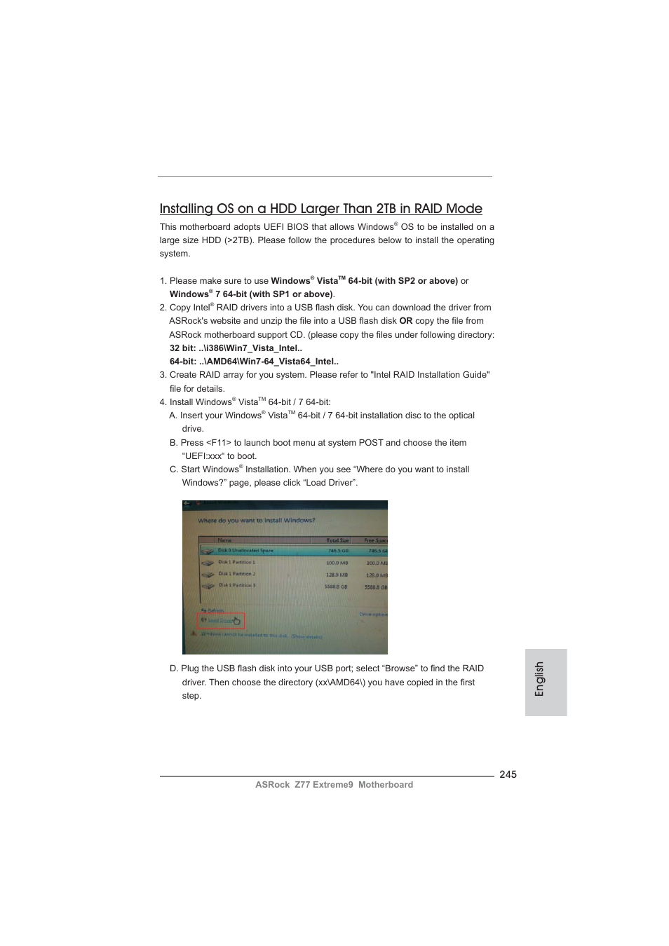 English | ASRock Z77 Extreme9 User Manual | Page 245 / 248
