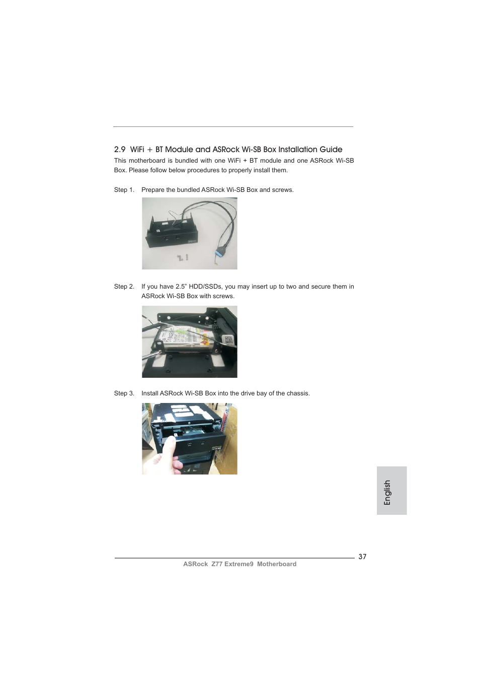 ASRock Z77 Extreme9 User Manual | Page 37 / 248