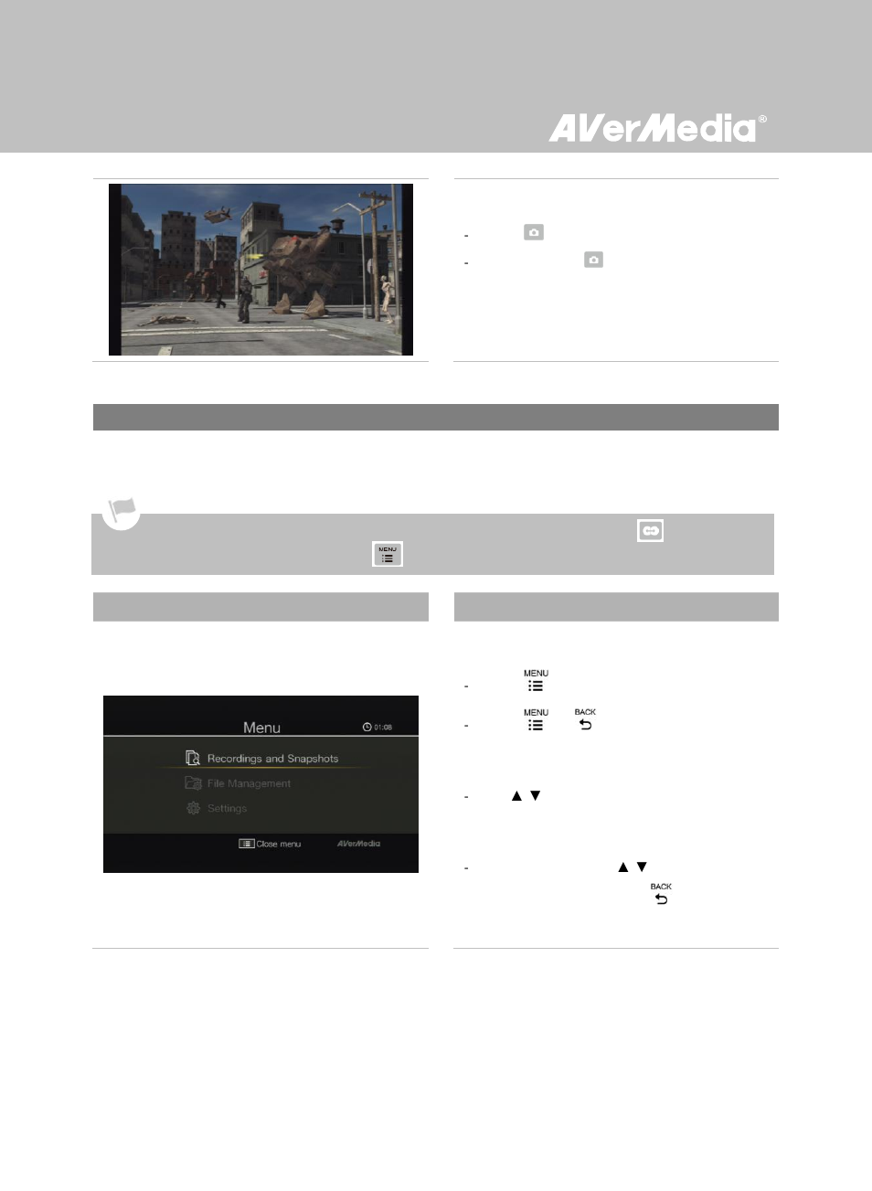 Chapter 6, The osd menu display, Chapter 6 the osd menu display | AverMedia Game Capture HD User Manual | Page 37 / 116