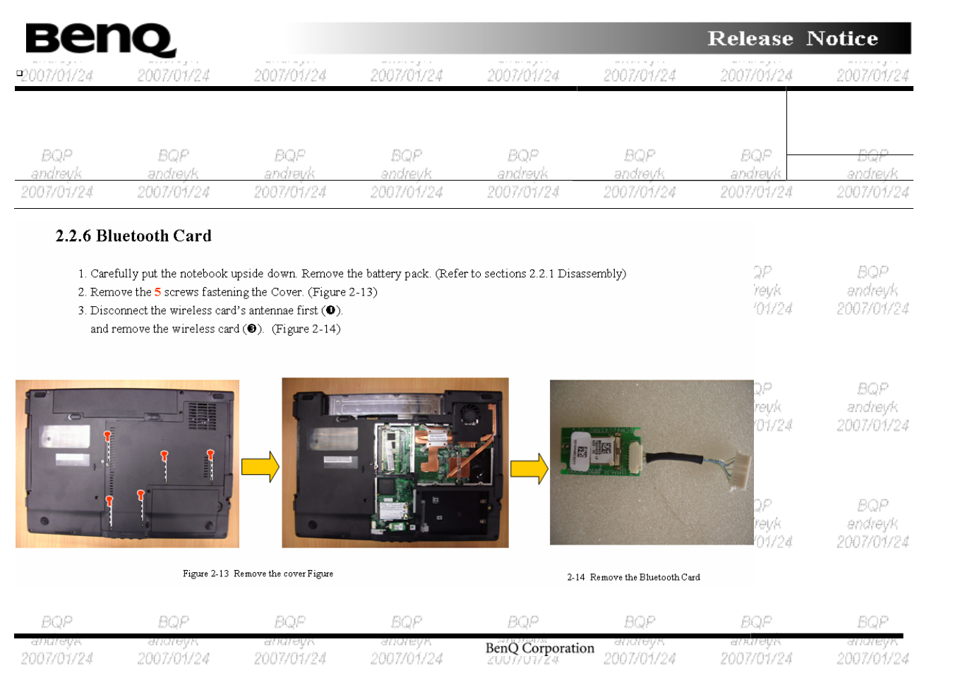 BenQ Joybook R55 User Manual | Page 11 / 32