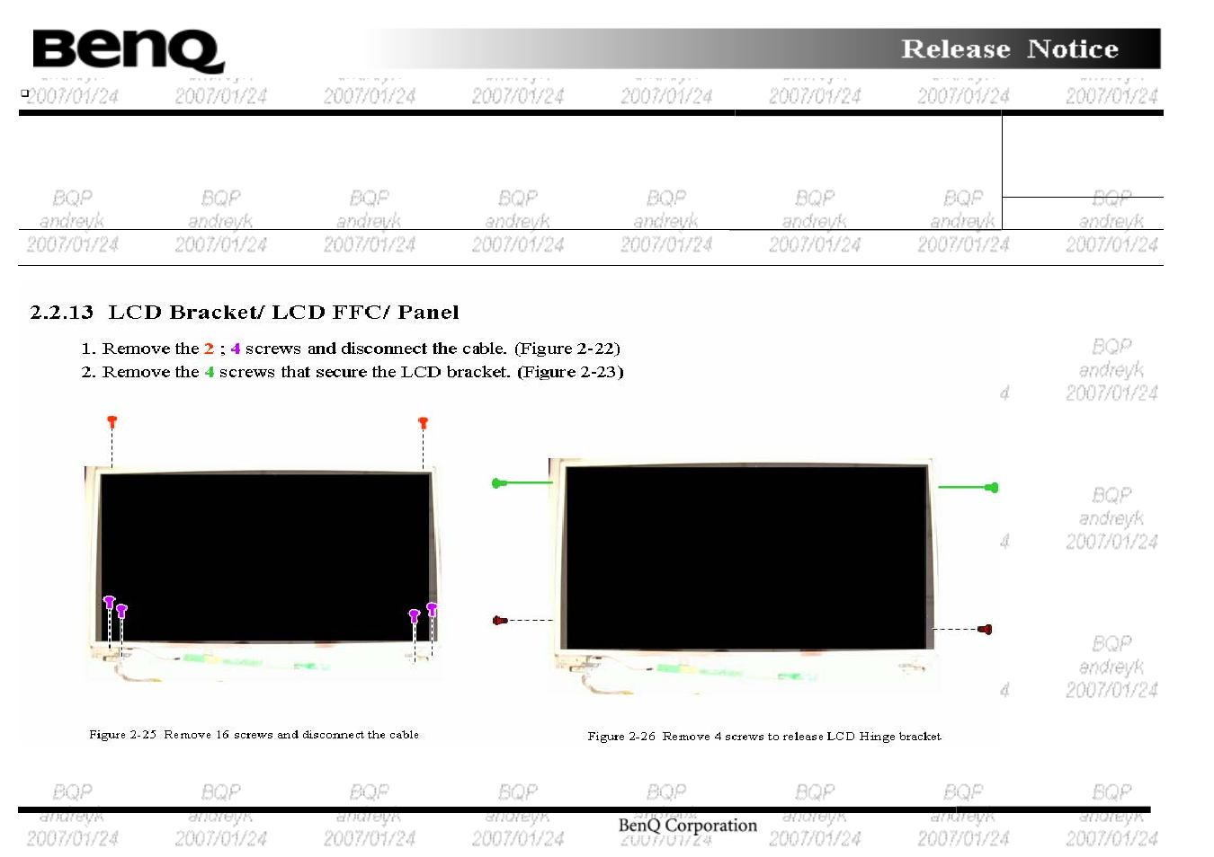 BenQ Joybook R55 User Manual | Page 19 / 32