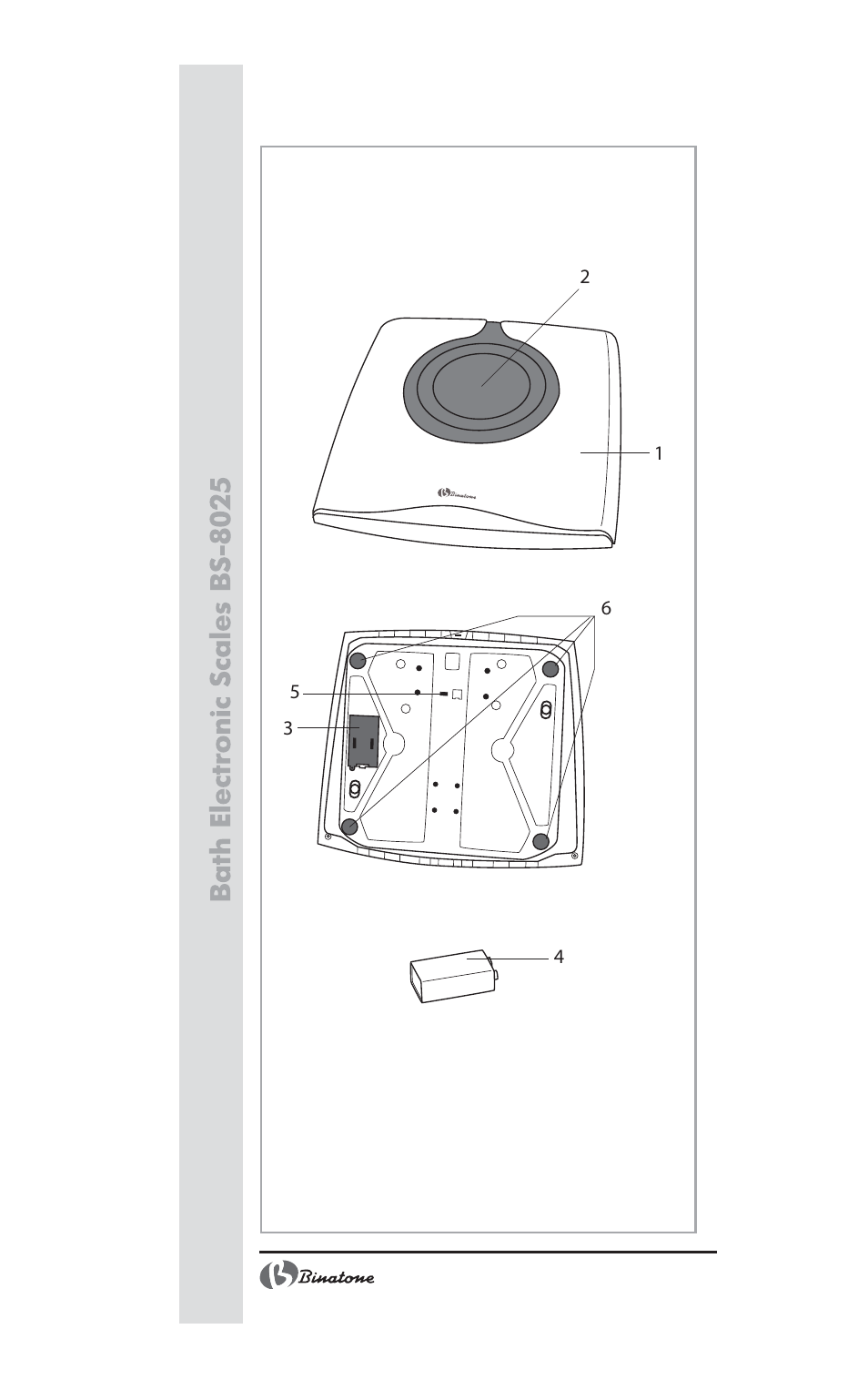 Binatone BS-8025 User Manual | Page 2 / 20