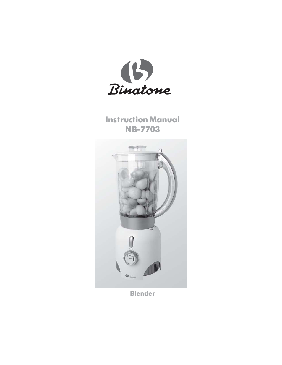 Binatone NB-7703 User Manual | 42 pages