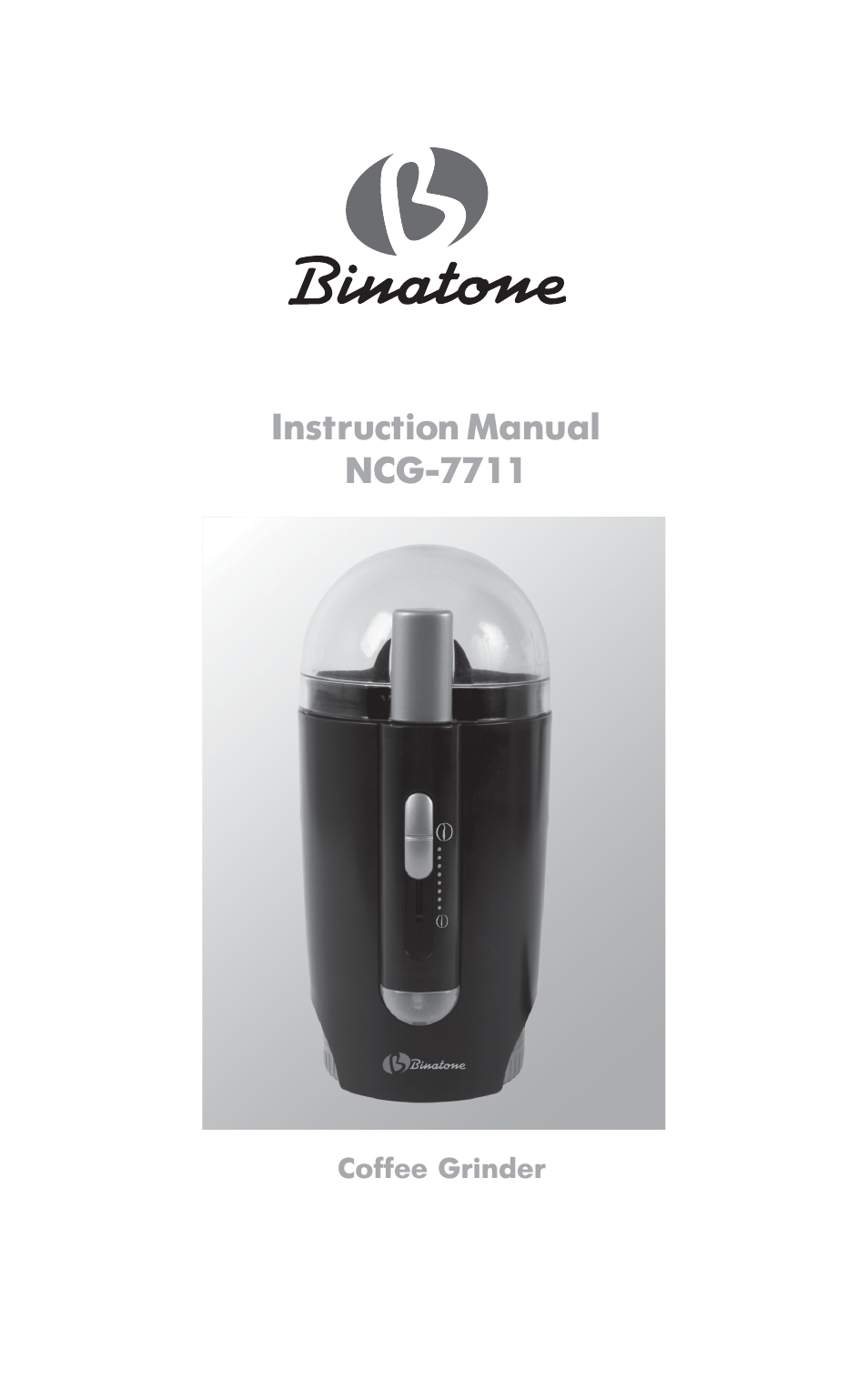 Binatone NCG-7711 User Manual | 22 pages