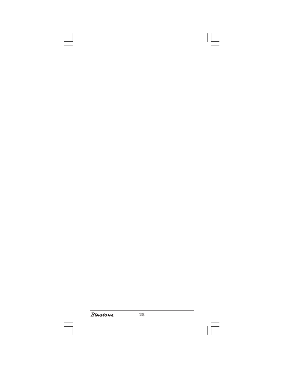 Binatone KS-7030 User Manual | Page 28 / 30