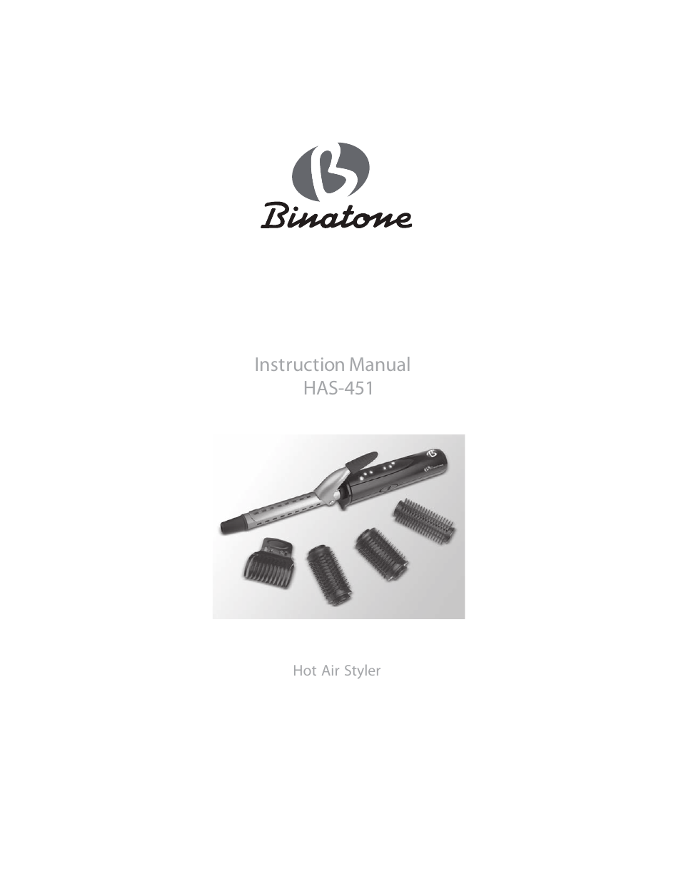 Binatone HAS-451 User Manual | 28 pages