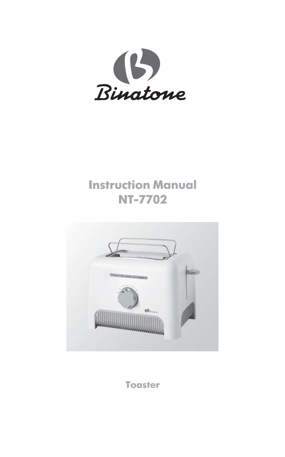 Binatone NT-7702 User Manual | 28 pages