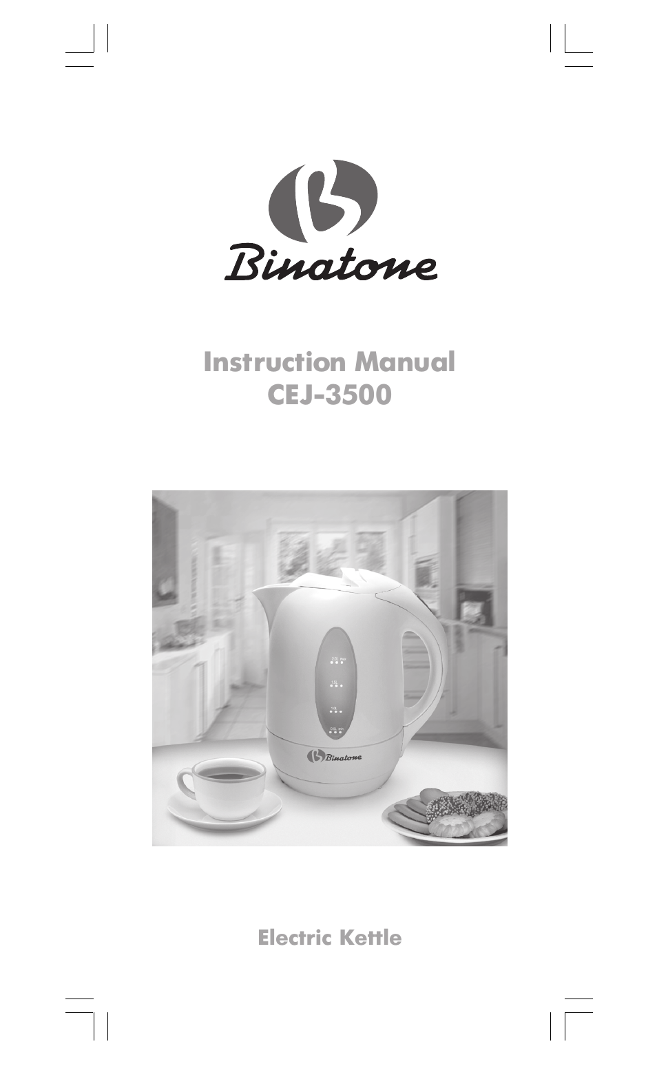 Binatone CEJ-3500 User Manual | 30 pages