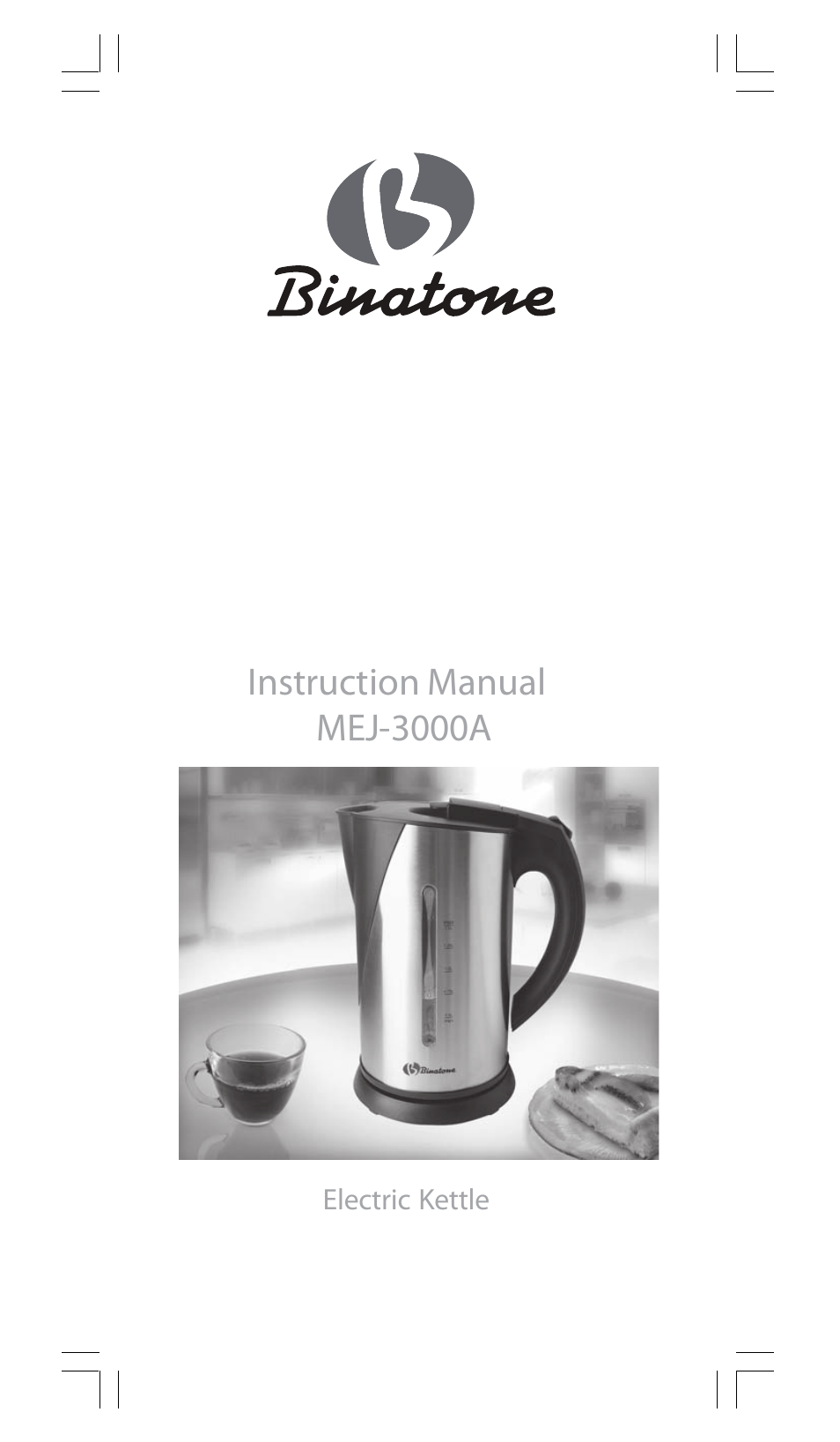 Binatone MEJ-3000A User Manual | 28 pages