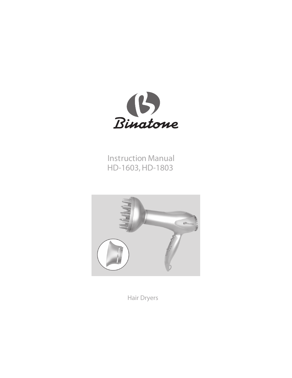 Binatone HD-1603 User Manual | 28 pages