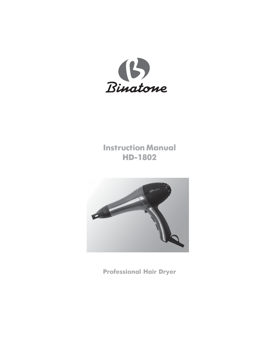 Binatone HD-1802 User Manual | 28 pages