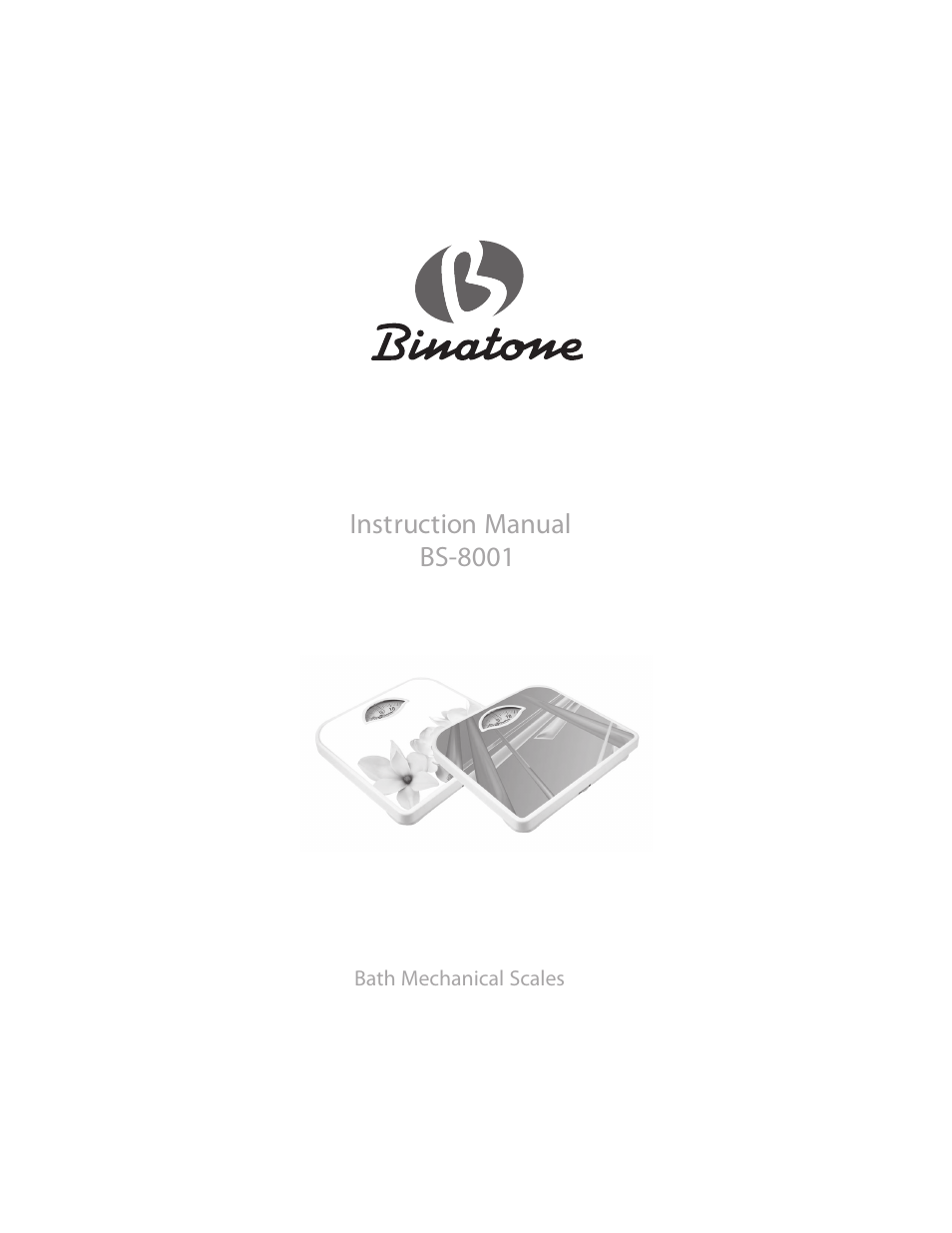 Binatone BS-8001 User Manual | 22 pages