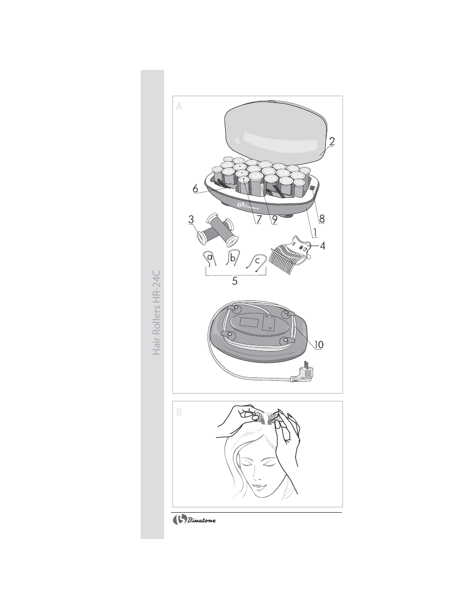 Binatone HR-24C User Manual | Page 2 / 28