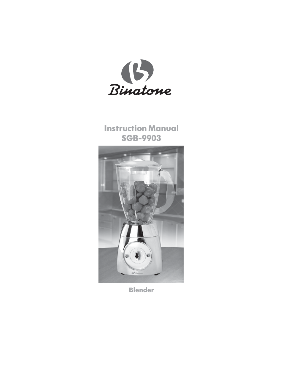 Binatone SGB-9903 User Manual | 34 pages