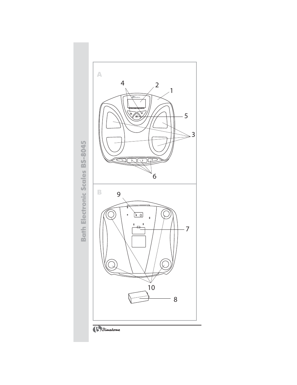 Binatone BS-8045 User Manual | Page 2 / 36