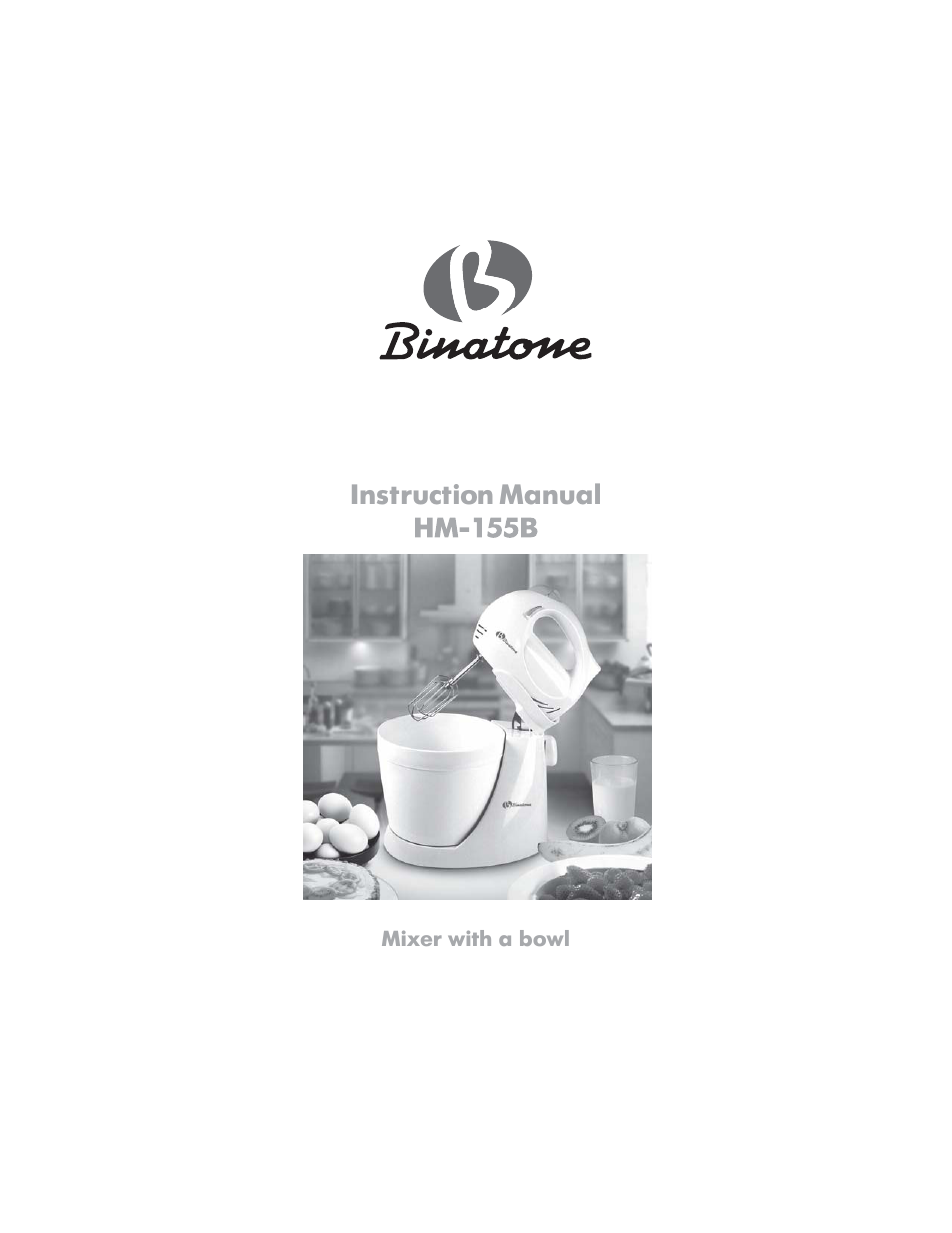 Binatone HM-155B User Manual | 28 pages