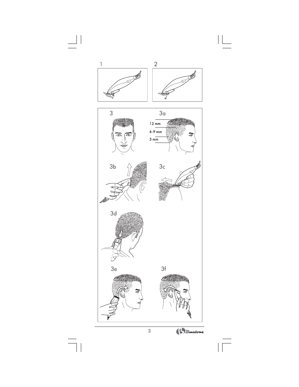 Binatone HC-403 User Manual | Page 3 / 40