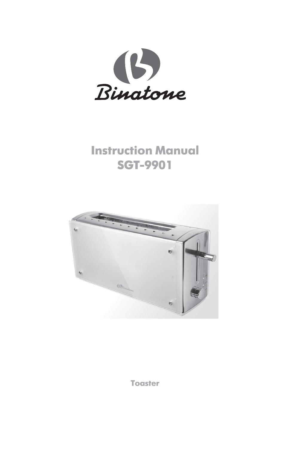 Binatone SGT-9901 User Manual | 28 pages