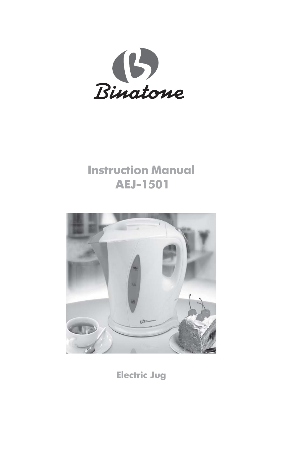 Binatone AEJ-1501 User Manual | 28 pages