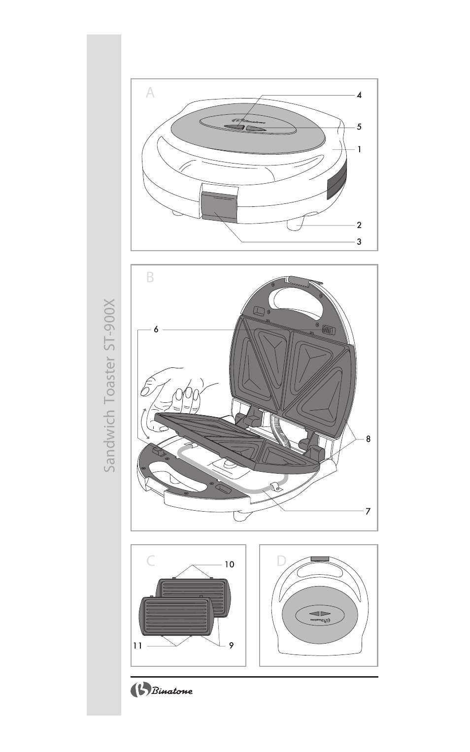 Binatone ST-900X User Manual | Page 2 / 34