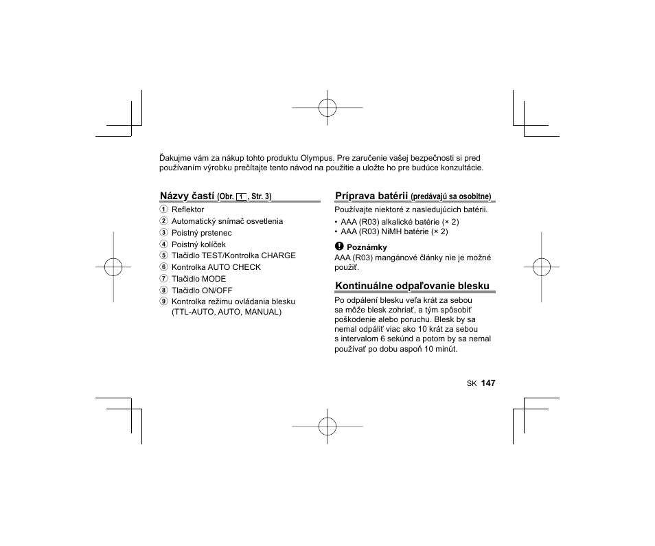 Olympus FL-14 User Manual | Page 145 / 162