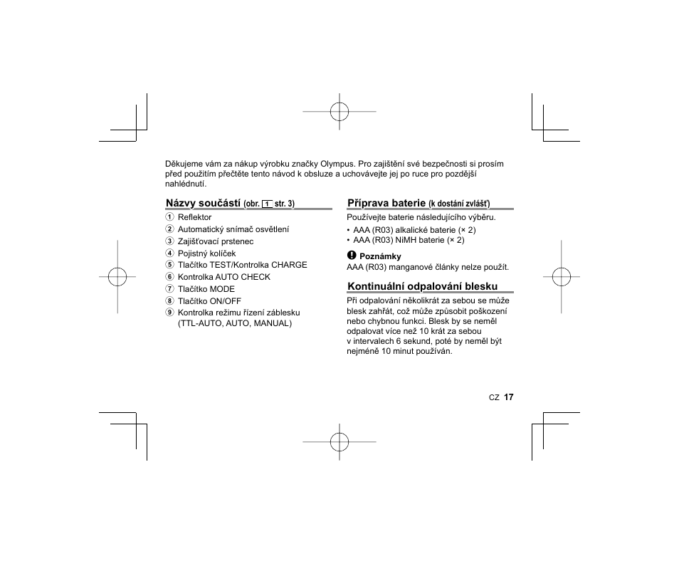 Olympus FL-14 User Manual | Page 15 / 162