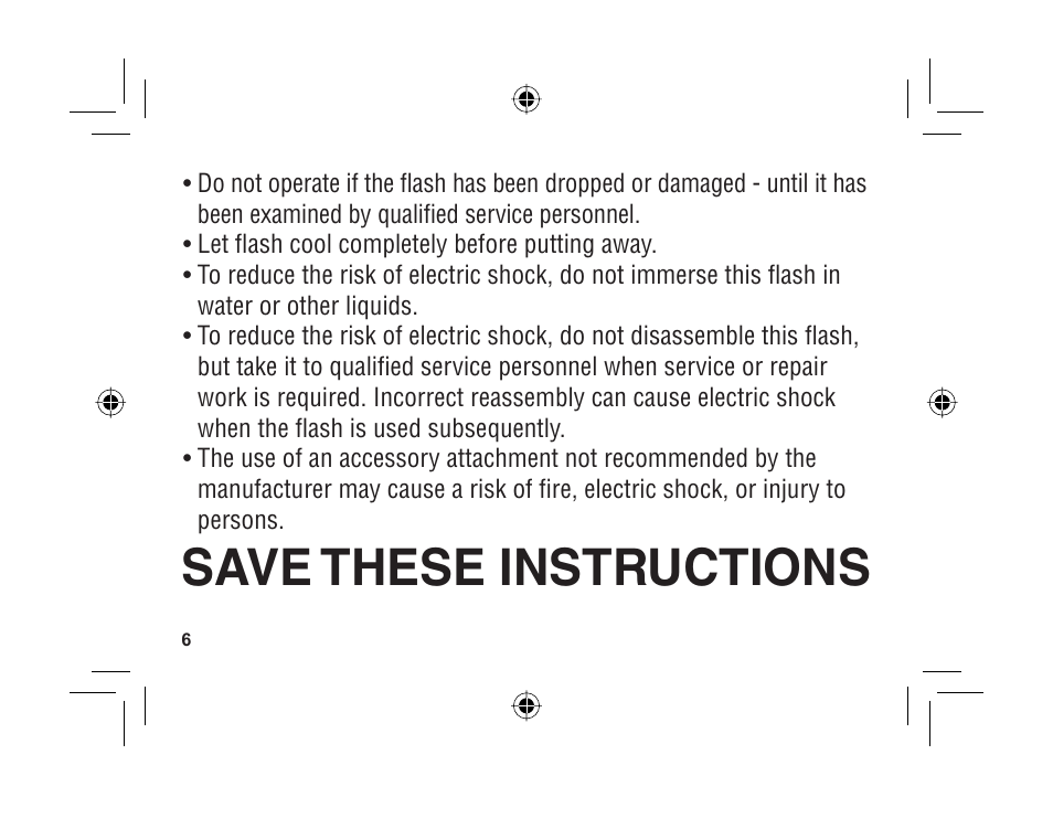 Save these instructions | Olympus FL-300R User Manual | Page 4 / 162
