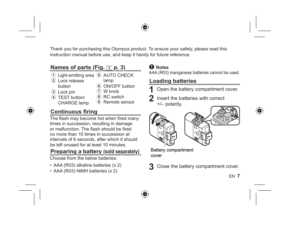 Olympus FL-300R User Manual | Page 5 / 162