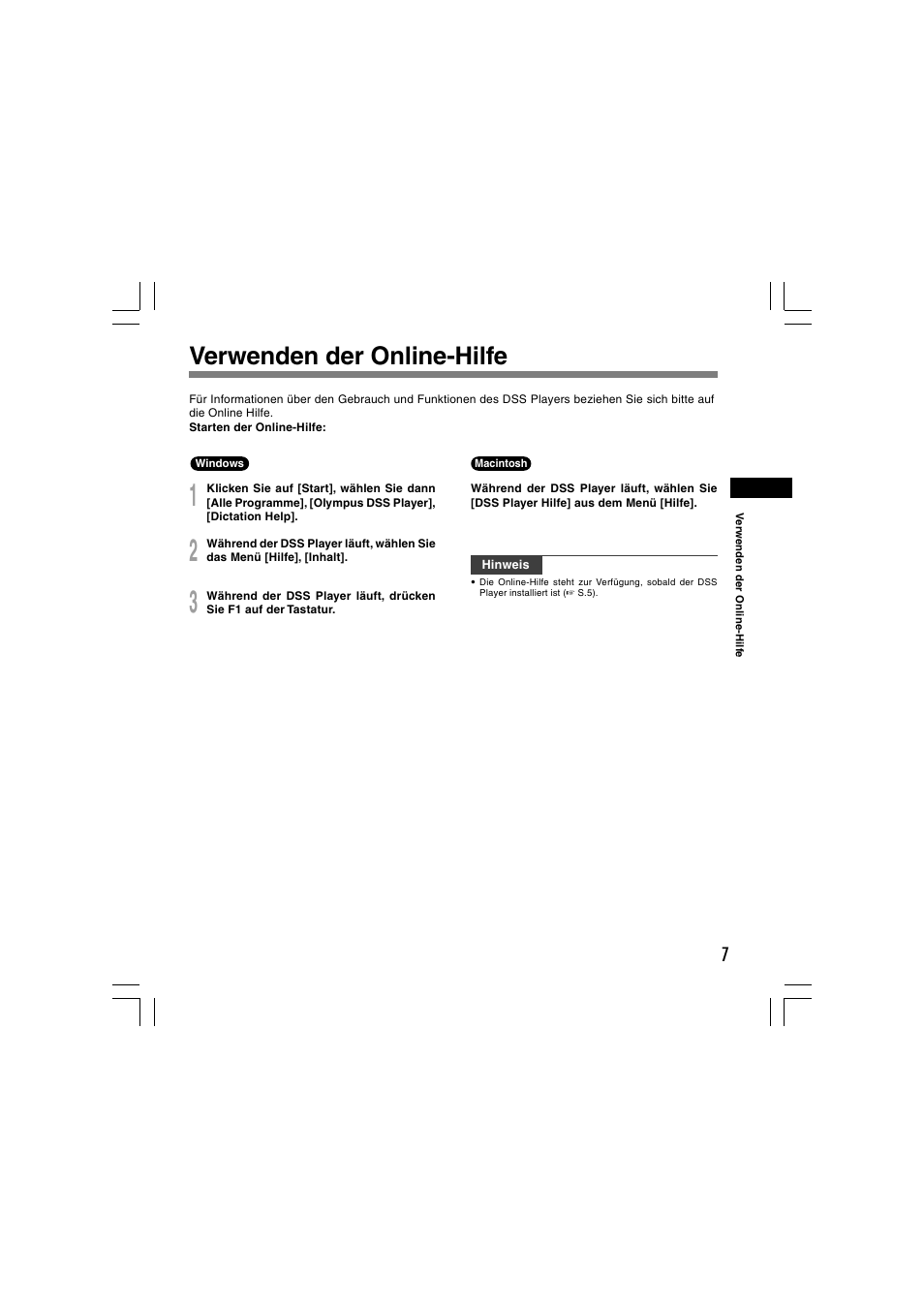 Verwenden der online-hilfe | Olympus AS-5000 User Manual | Page 46 / 81