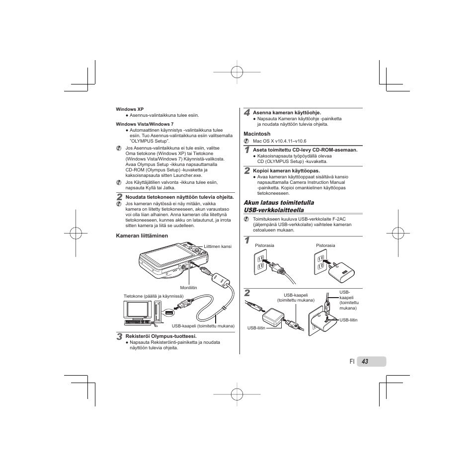 Olympus VR-325 User Manual | Page 43 / 148