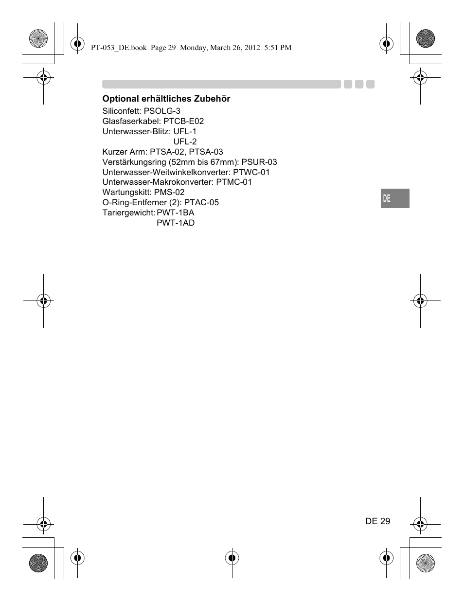 Olympus PT-053 User Manual | Page 119 / 211