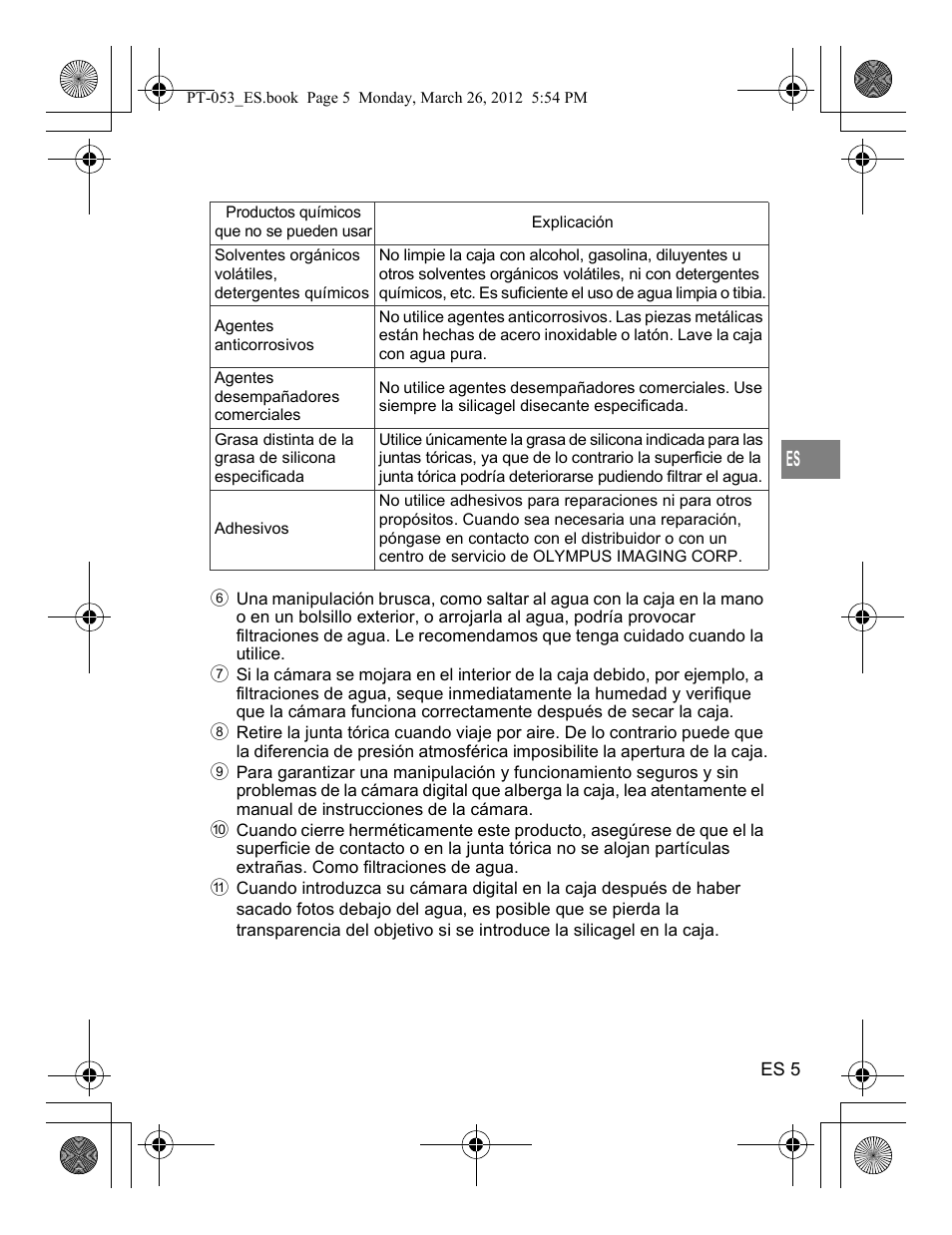 Olympus PT-053 User Manual | Page 125 / 211