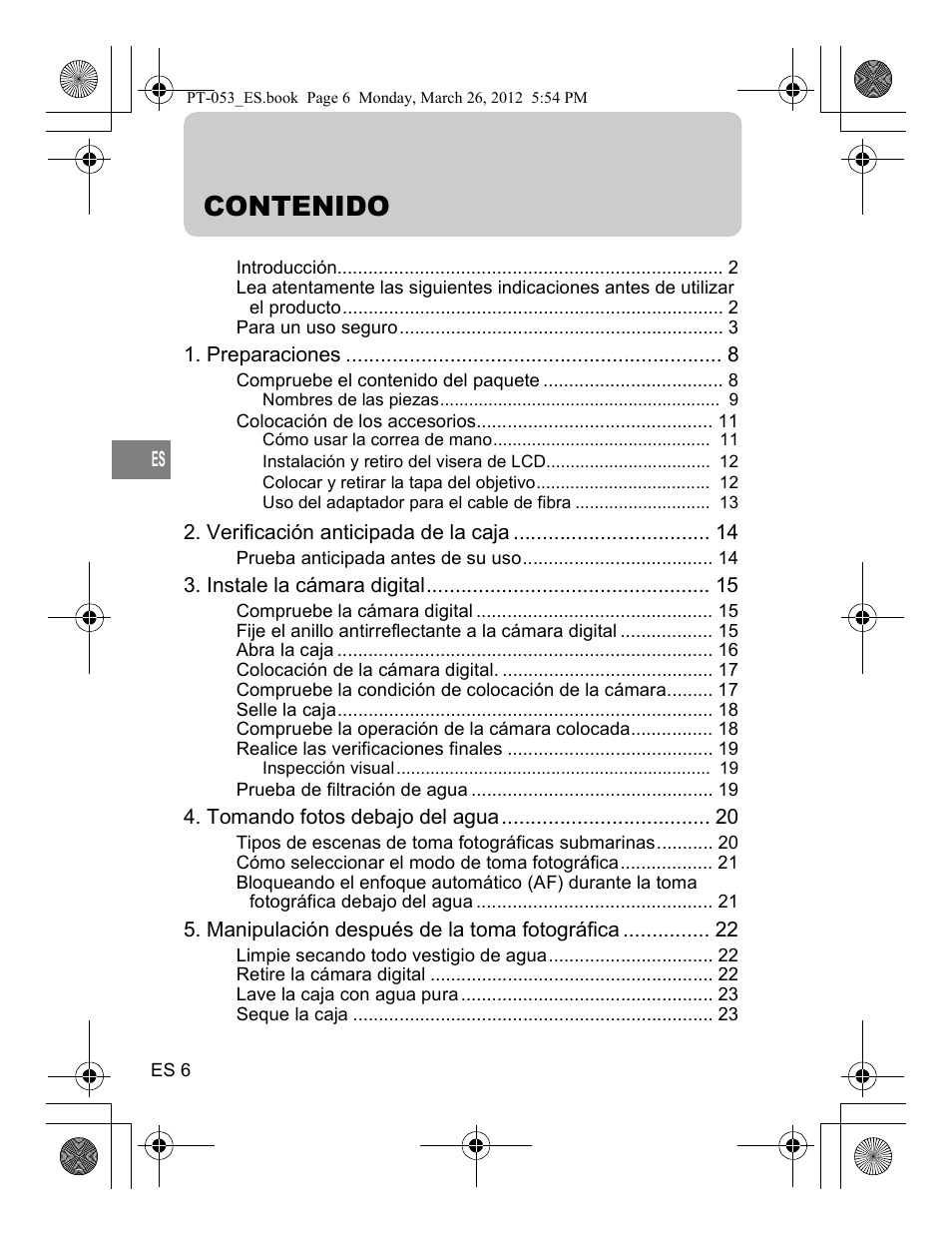 Olympus PT-053 User Manual | Page 126 / 211