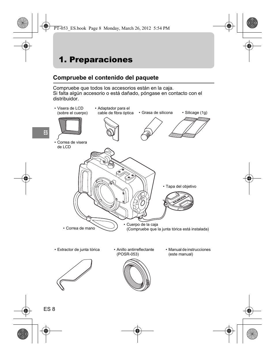 Olympus PT-053 User Manual | Page 128 / 211