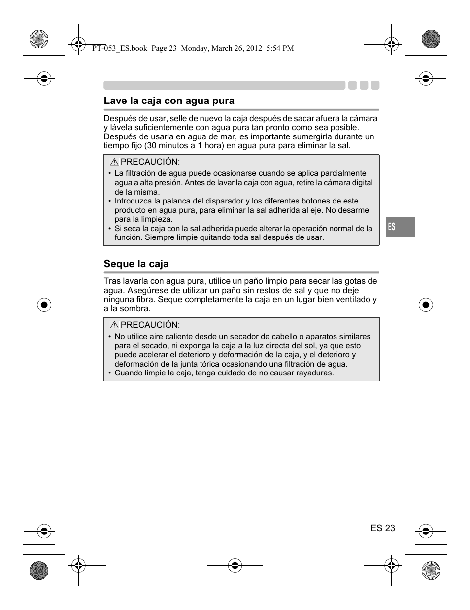 Olympus PT-053 User Manual | Page 143 / 211