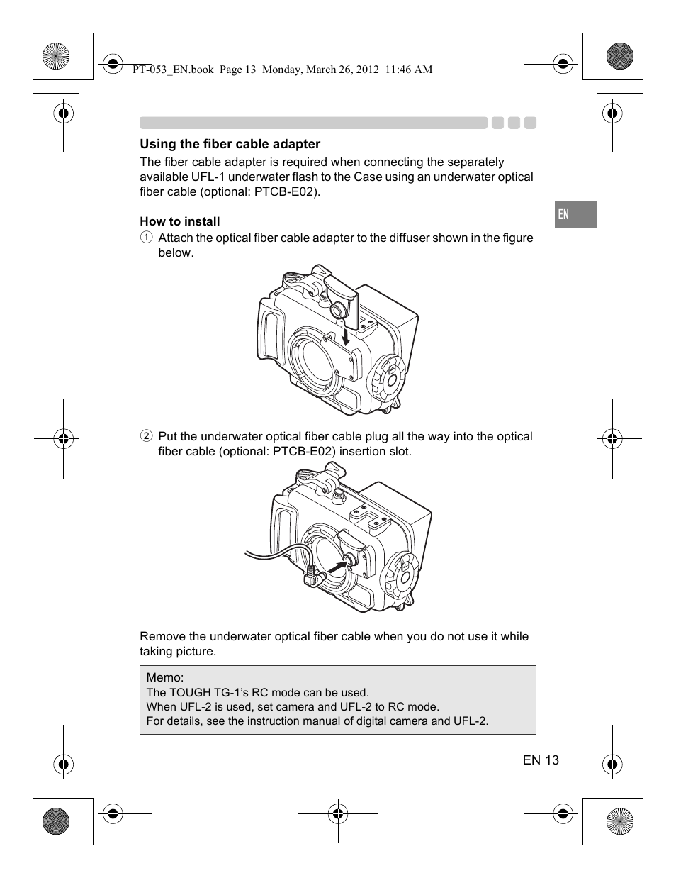 Olympus PT-053 User Manual | Page 43 / 211