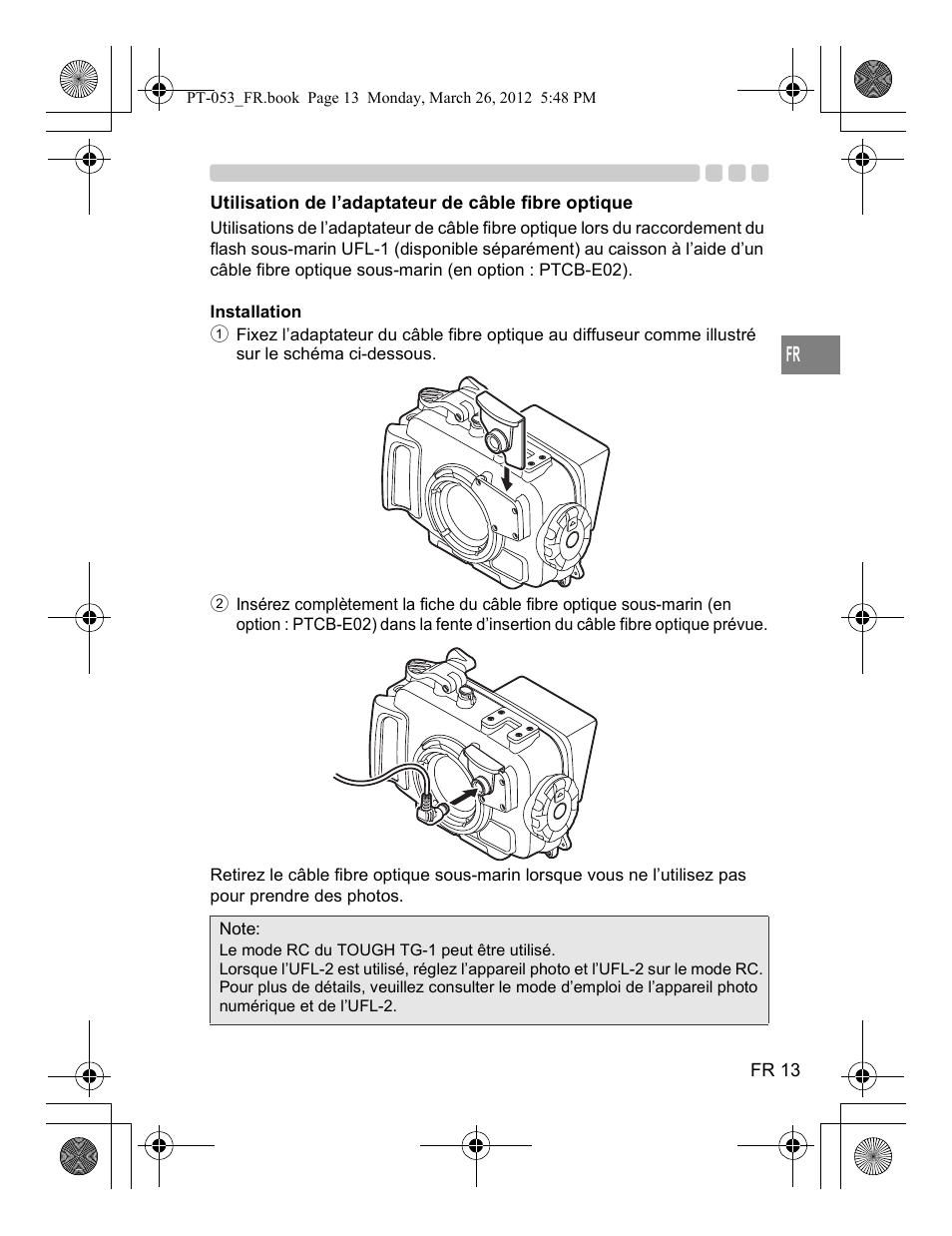 Olympus PT-053 User Manual | Page 73 / 211