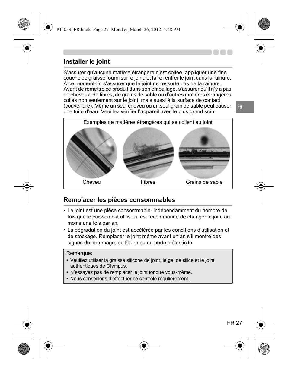 Olympus PT-053 User Manual | Page 87 / 211