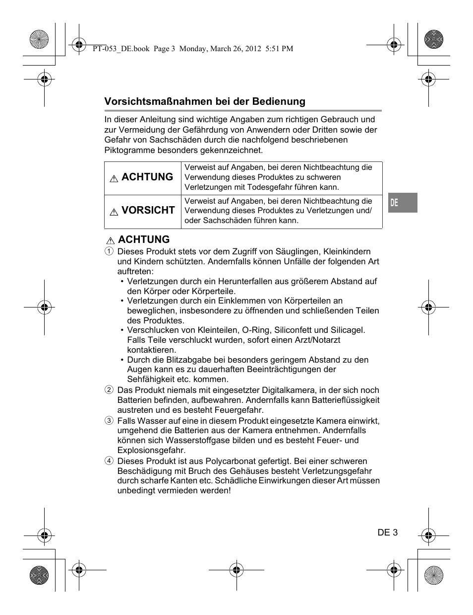 Olympus PT-053 User Manual | Page 93 / 211