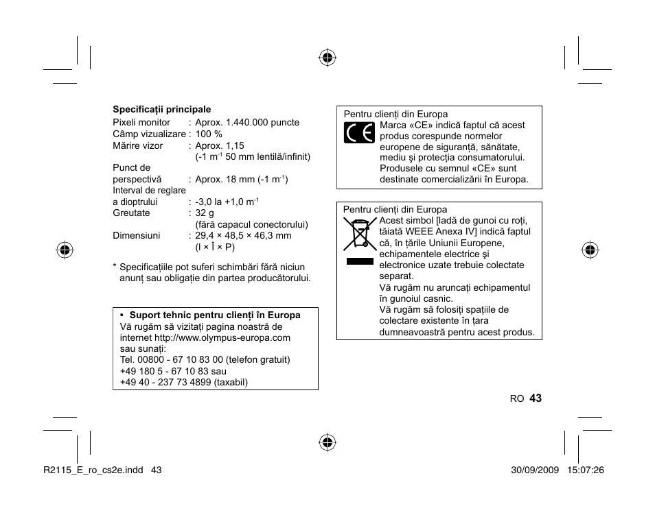 Olympus VF-2 User Manual | Page 41 / 66
