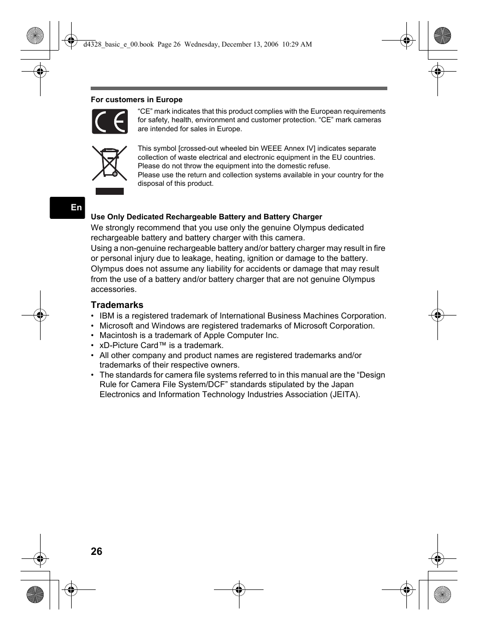 Olympus µ 760 User Manual | Page 26 / 132