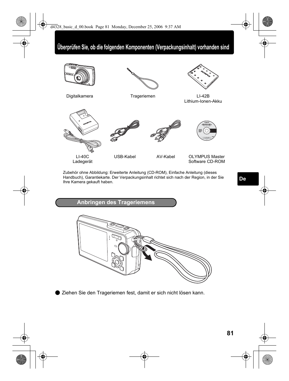 Olympus µ 760 User Manual | Page 81 / 132
