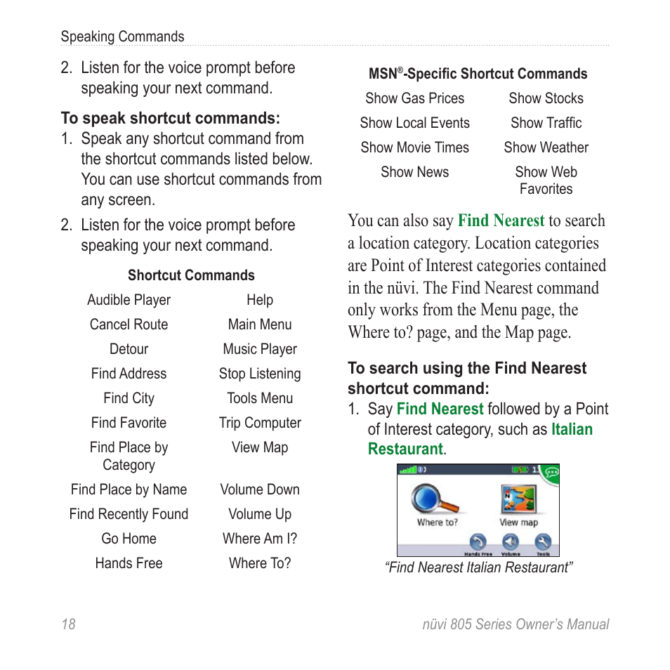 Garmin nuvi 885T User Manual | Page 24 / 76