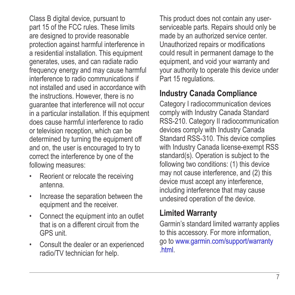 Garmin GLO User Manual | Page 7 / 76