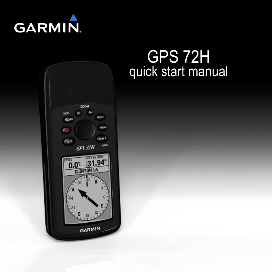 Garmin GPS 72H User Manual | 12 pages